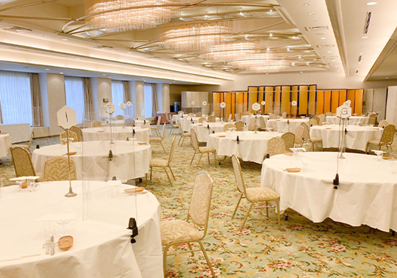 写真：宴会場一例